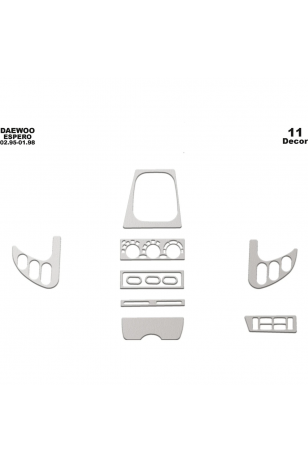 Daewoo Espero Ön Torpido Kaplama 11 Parça 1995-1998