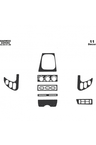 Daewoo Espero Ön Torpido Kaplama 11 Parça 1995-1998