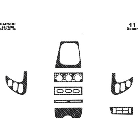 Daewoo Espero Ön Torpido Kaplama 11 Parça 1995-1998