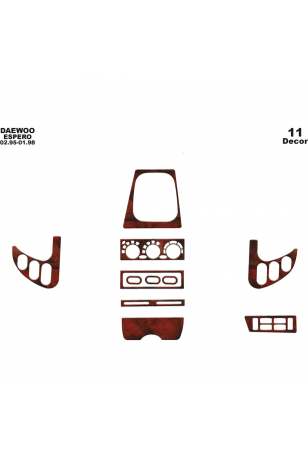 Daewoo Espero Ön Torpido Kaplama 11 Parça 1995-1998