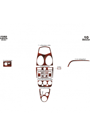 Ford Fiesta Maun Kaplama 2005-2010
