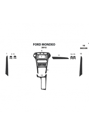 Ford Mondeo Maun Kaplama 2012 16 Parça